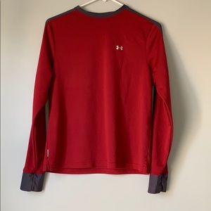🍎Red Under Armour Long Sleeved Shirt🍎